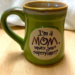 NWT Burton & Burton Superpower’s Mom” 17oz  Mug Designed by Joanne Sharp